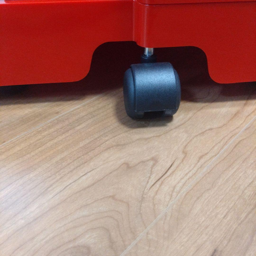 ボビーワゴン 2段3トレイ／レッド