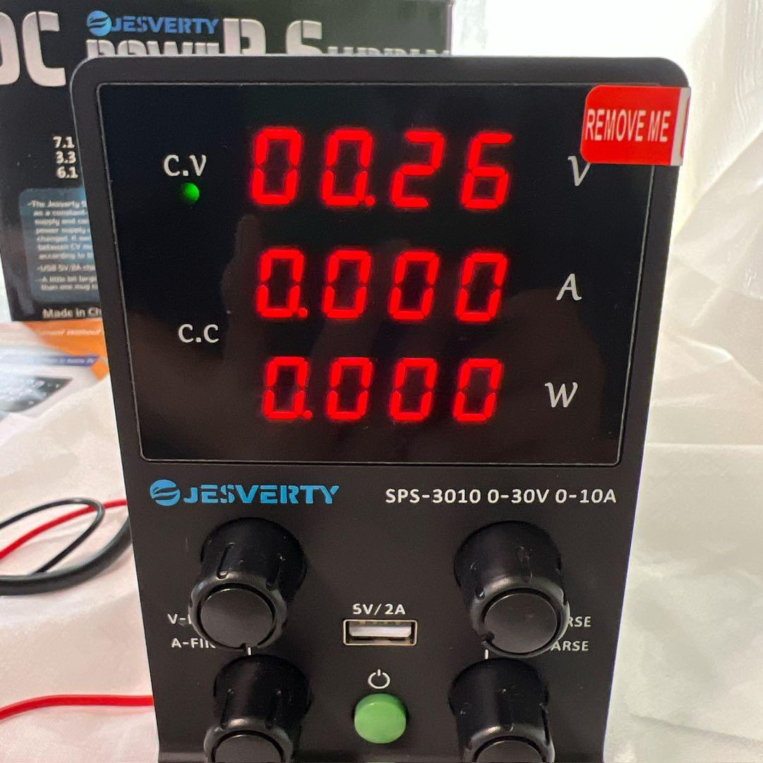 直流安定化電源 SPS3010 可変電源 30V 10A