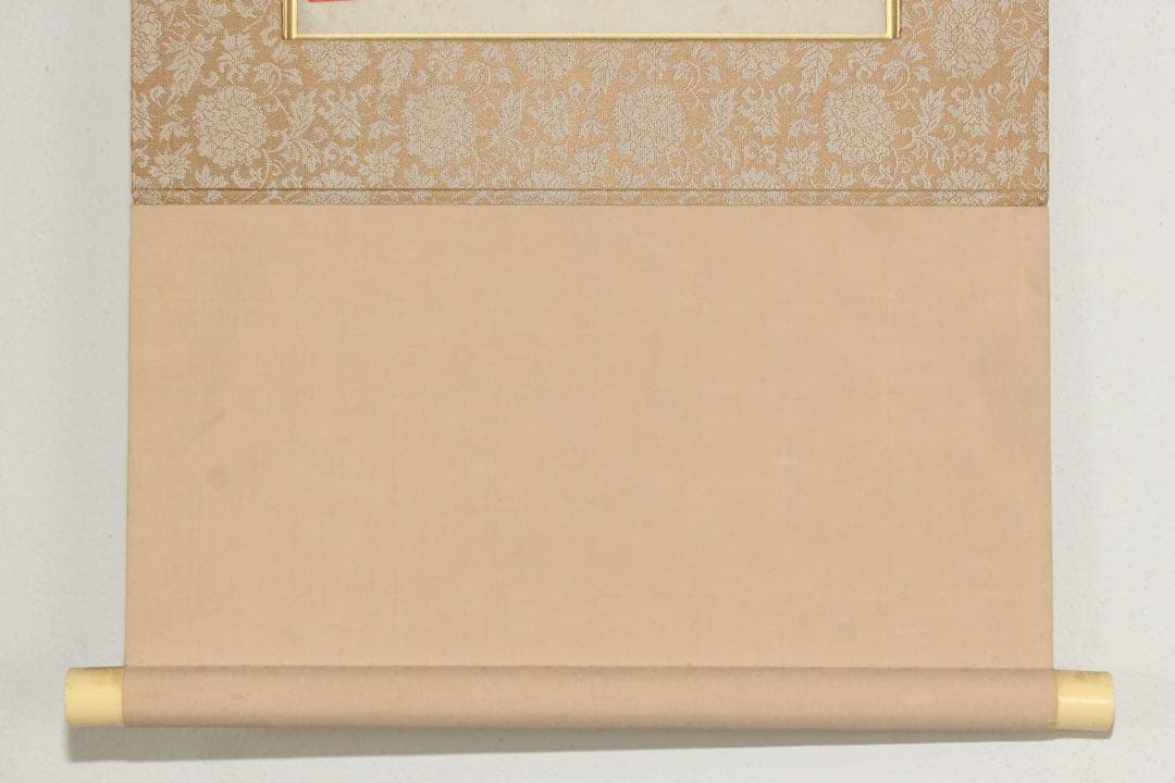 No5739 掛軸風額　作者不詳　在銘　水墨梅図　色紙　日本画　絵画　送料無料