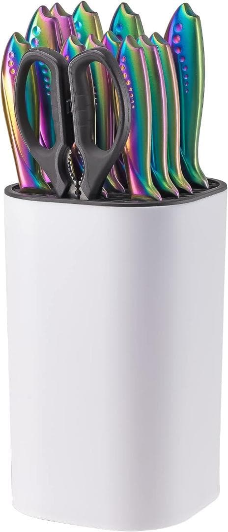 汎用性抜群のナイフブロック 一般的な包丁から果物刀まで15本用