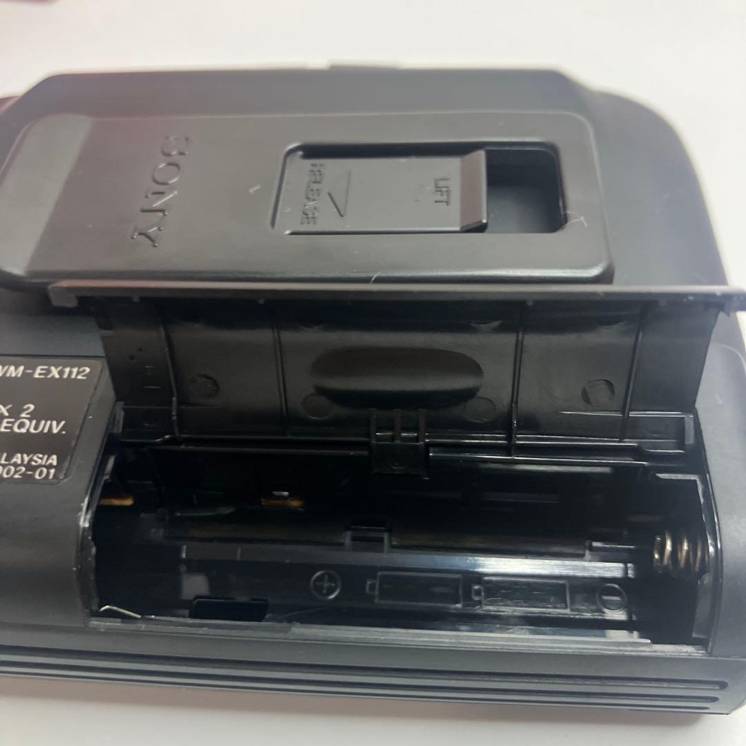 新品　超希少箱有り　SONY WM-EX112 カセットプレーヤー　レトロ