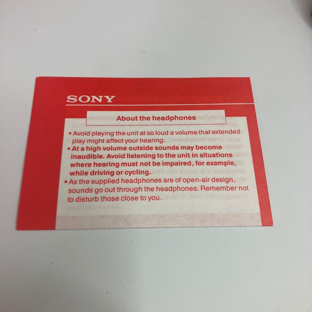 新品　超希少箱有り　SONY WM-EX112 カセットプレーヤー　レトロ