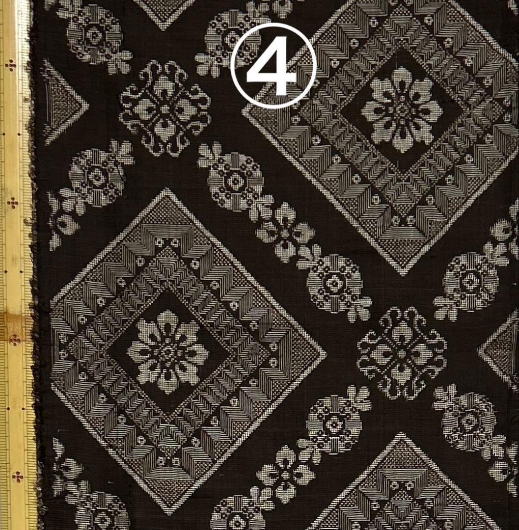 ３７９　古布　大島紬　秋名バラ＆龍郷　豪華版　❤️３６㎝巾Ｘ１m６柄６mを