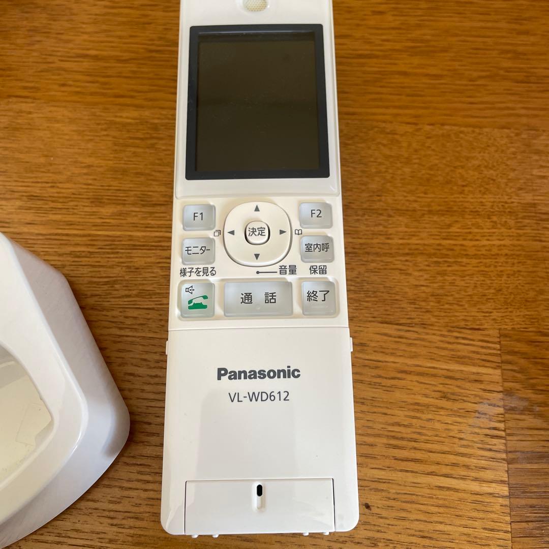 Panasonic VL-WD612 カメラドアホン ワイヤレスモニター 子機