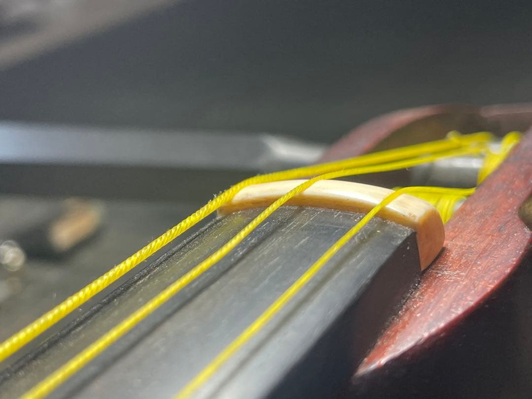 胡弓(オリジナル棹) 弓(オリジナル) 付属品付き