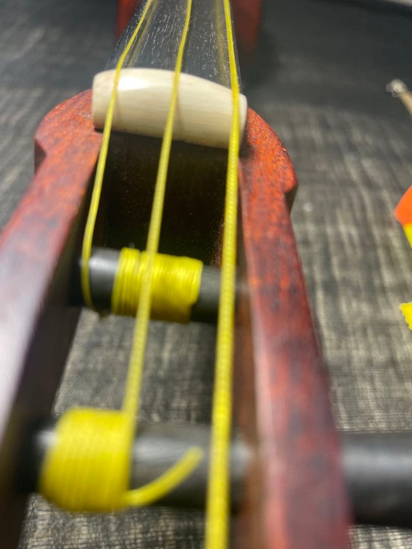 胡弓(オリジナル棹) 弓(オリジナル) 付属品付き