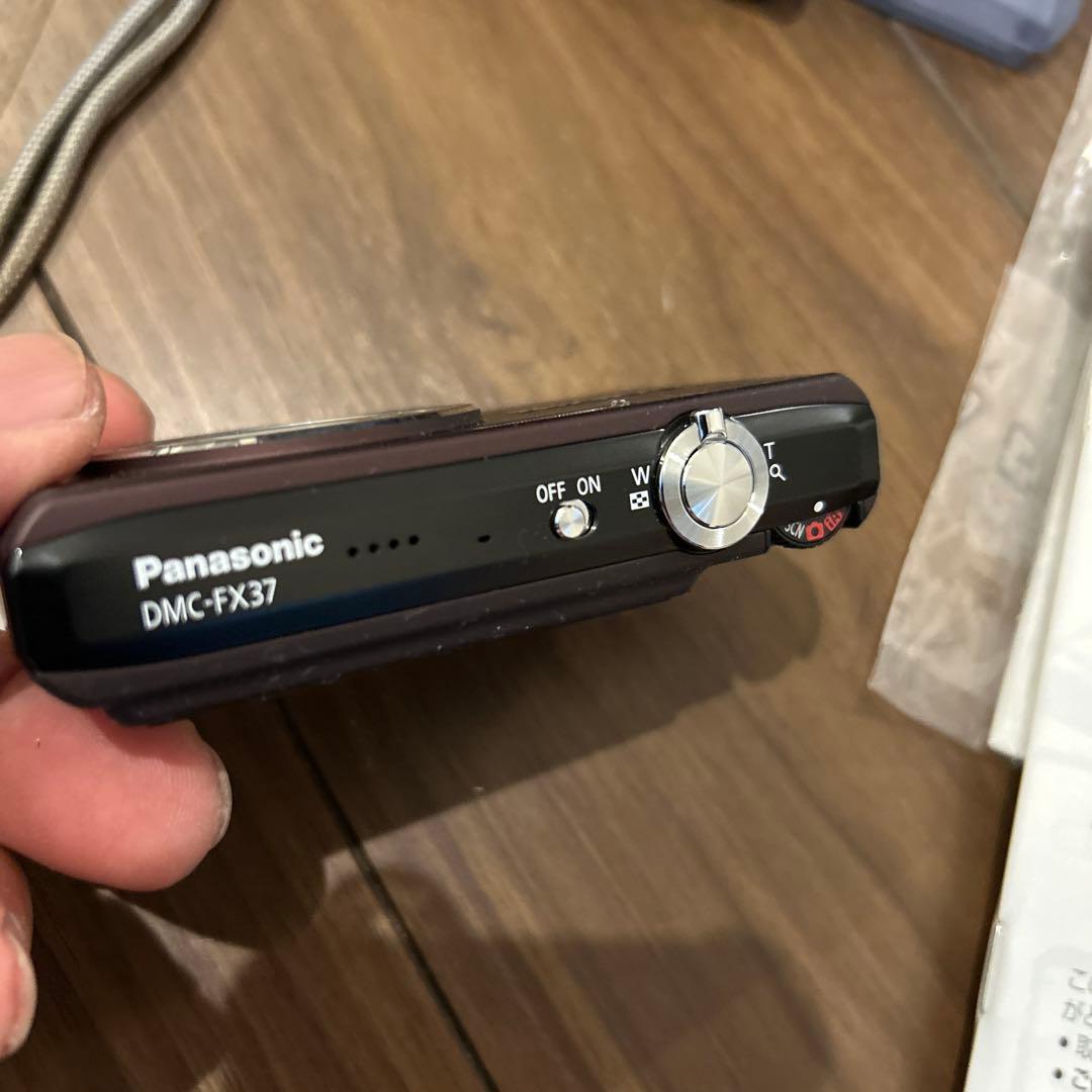 完備　 Panasonic DMC-FX37 LUMIX ブラウン