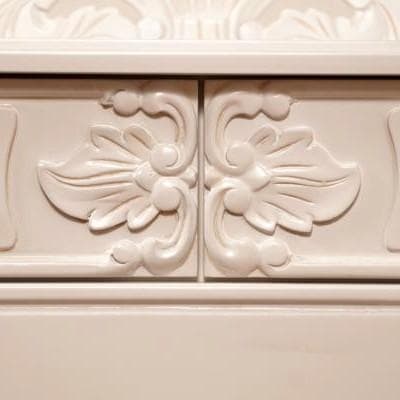 ロココ調　ヨーロピアンスタイル 猫脚　チェスト　手彫り彫刻 4段