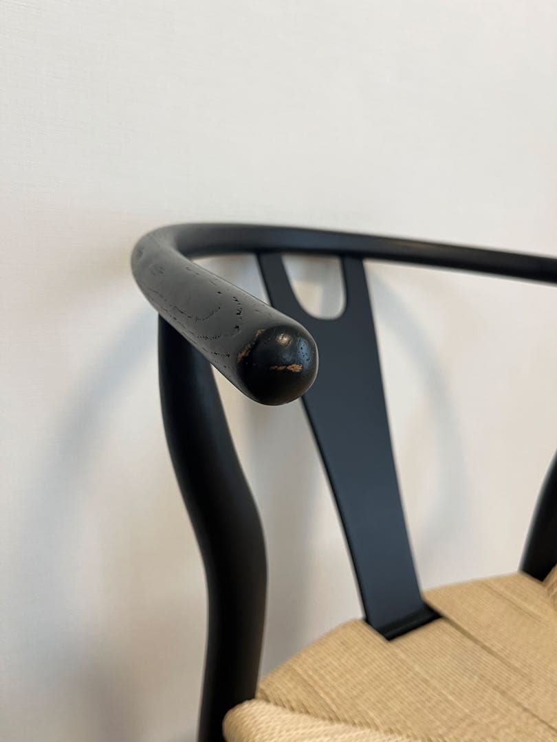 【2脚セット】カールハンセン&サン Yチェア リプロダクト ブラック