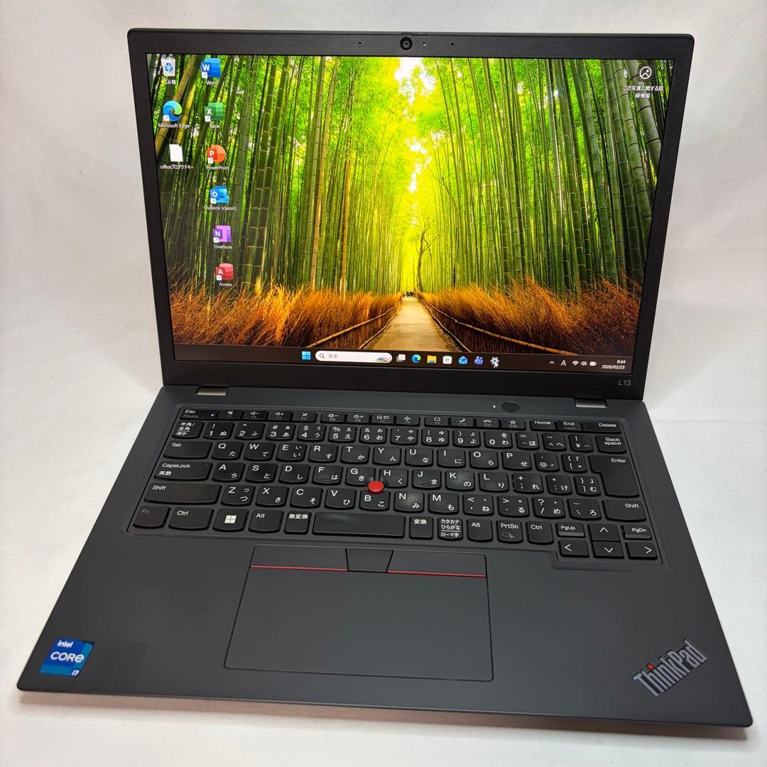 美品 ThinkPad L13 Gen3 第12世代 i7 16GB 512GB