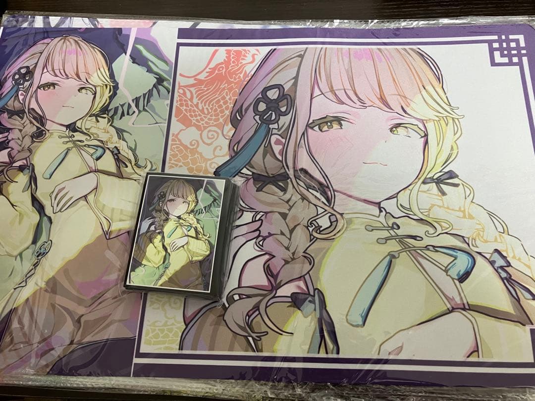 サンパン　学園アイドルマスター　スリーブ　プレイマット　チーパオ　ことね