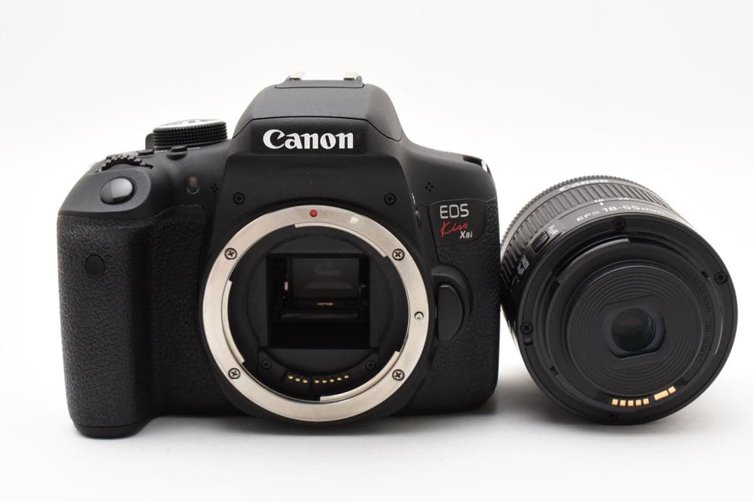 保証付き/デジタル 一眼レフ カメラcanon kiss x8i標準レンズセット