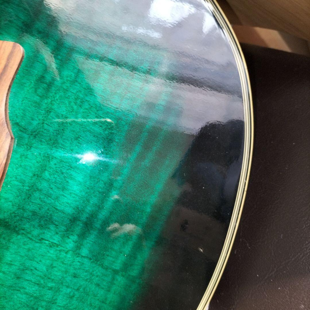 美品エレアコ　日本の老舗ギターブランドアリア AMB355 GRS