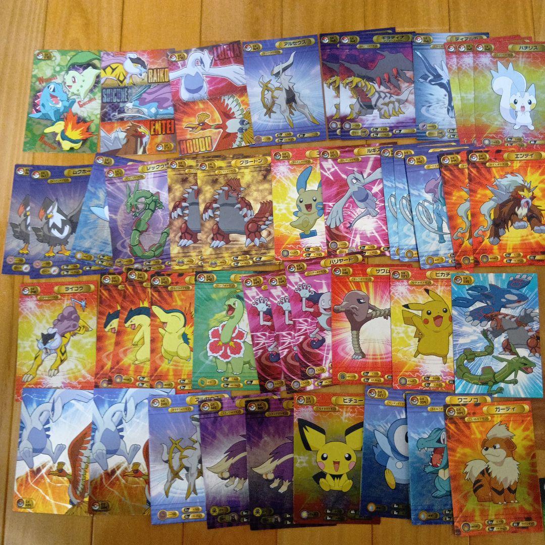 ポケモンブロマイドカードリザードン、ルギア、ホウオウ