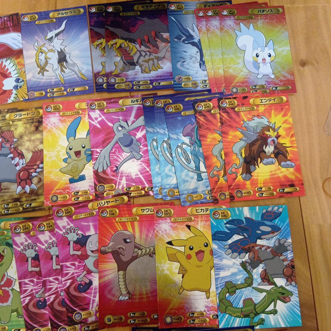 ポケモンブロマイドカードリザードン、ルギア、ホウオウ