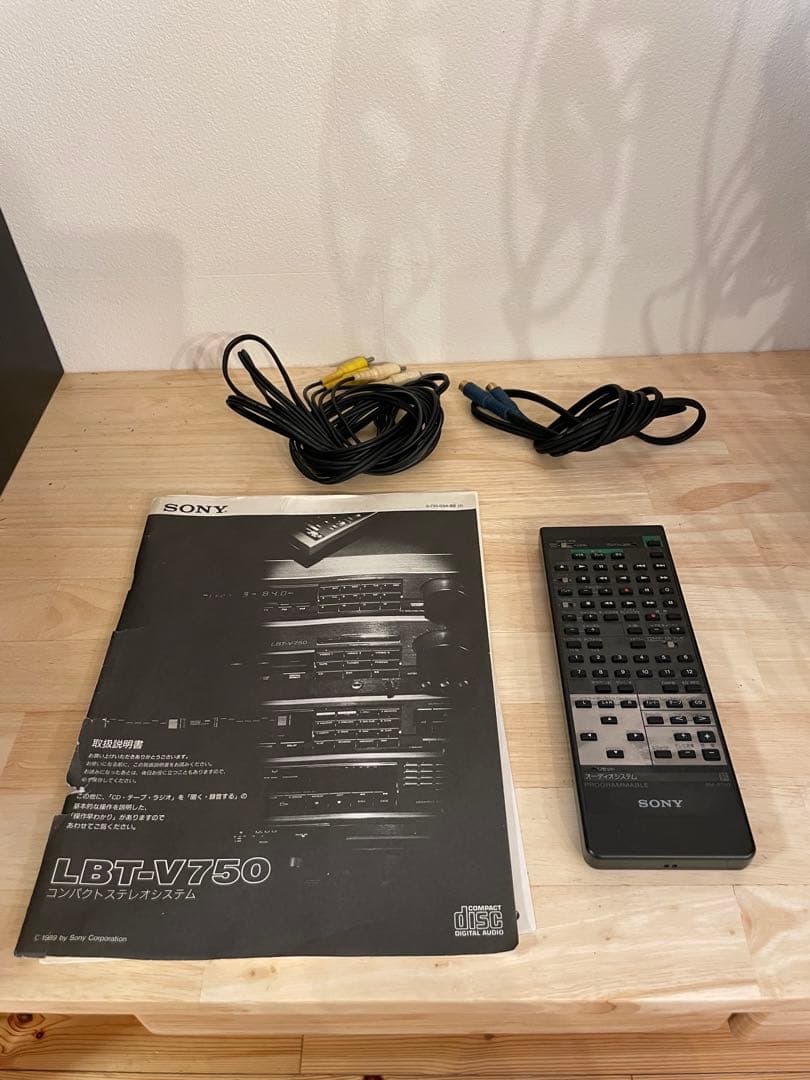 ラジオ・コンポ SONY SS-V750AV