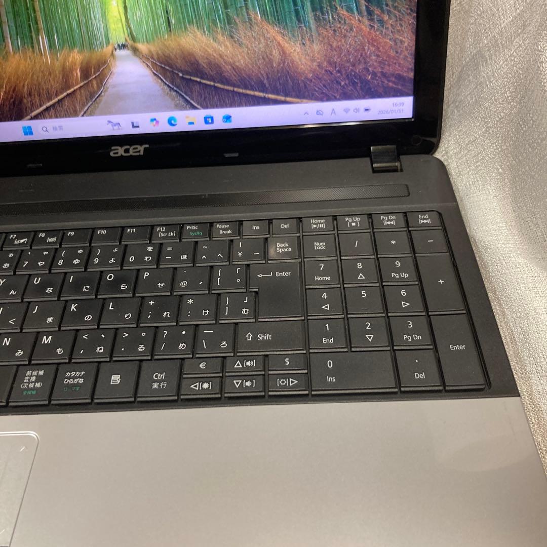 acer ノートパソコン　win11 SSD128GB.office2021