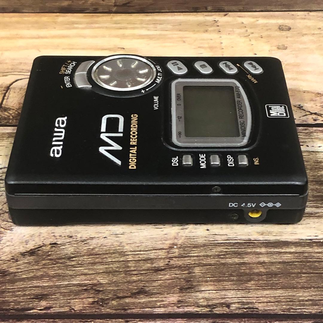 AIWA MDプレーヤー AM-F70 本体 ウォークマン レコーダー
