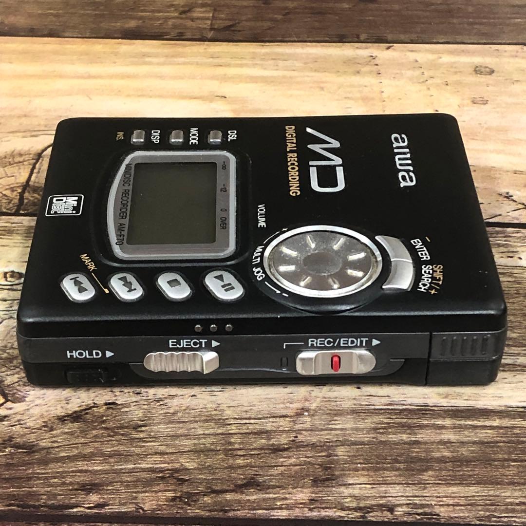 AIWA MDプレーヤー AM-F70 本体 ウォークマン レコーダー