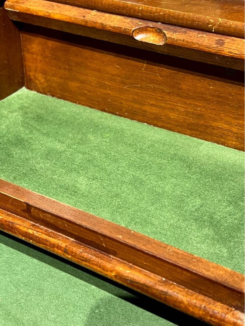 ブロンズ＊ジャバラ ジュエリーケース インテリア アンティーク 小物入れ