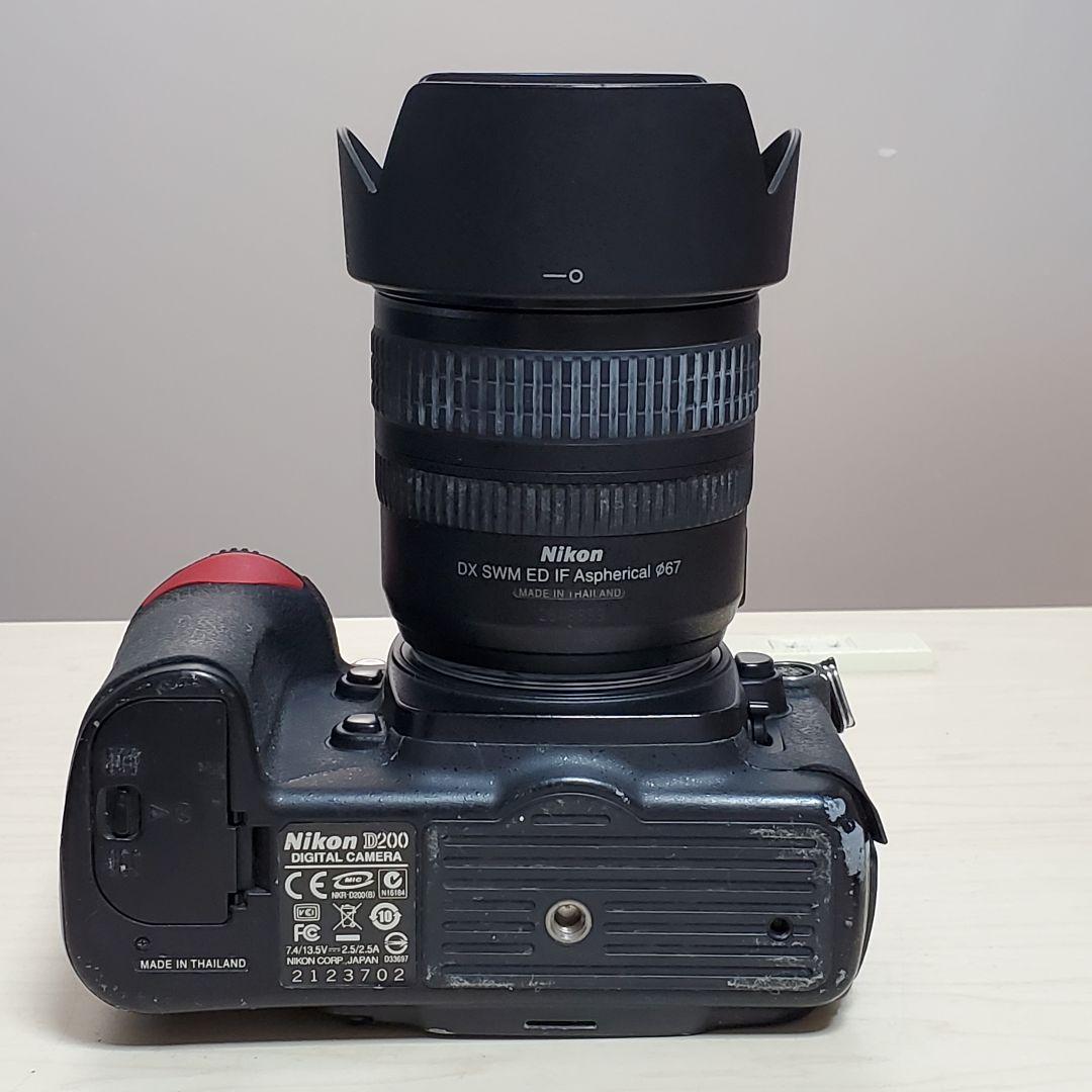Nikon D200 ショット数 約130,000回超 レンズ付 バッテリー無し