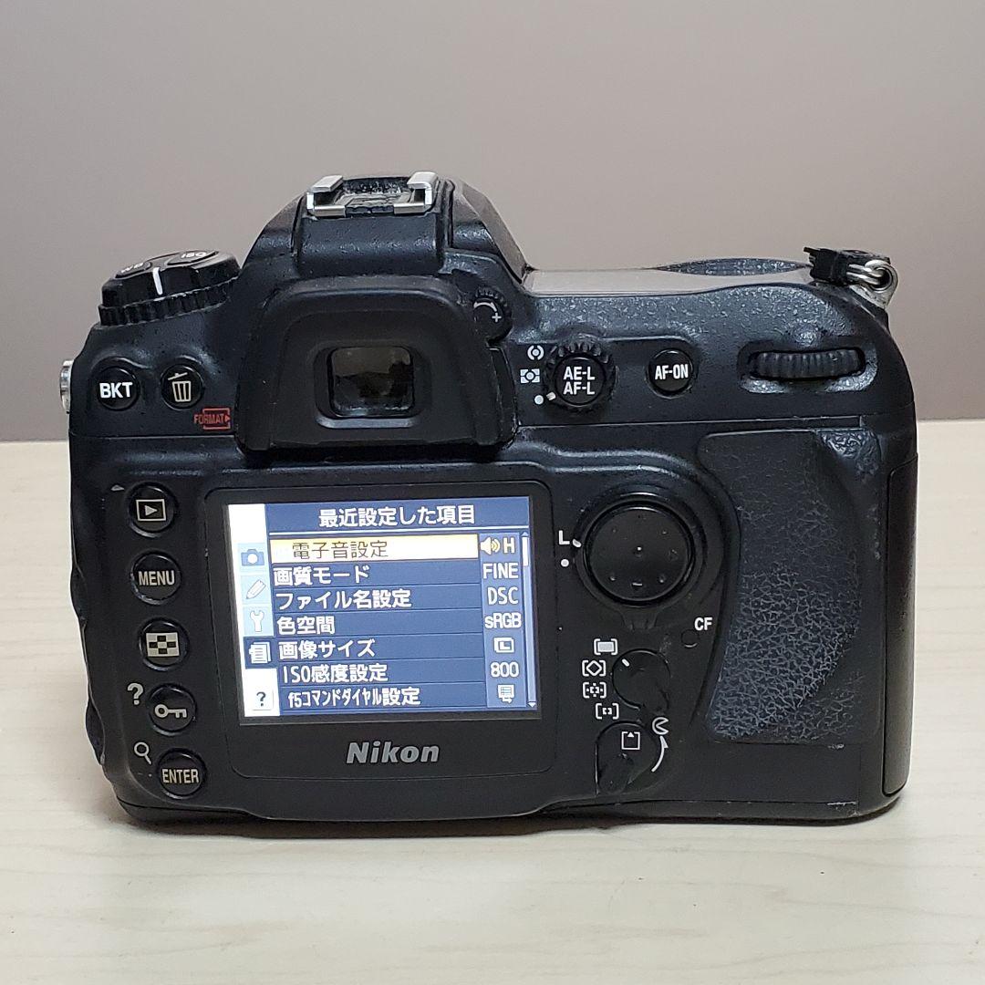 Nikon D200 ショット数 約130,000回超 レンズ付 バッテリー無し