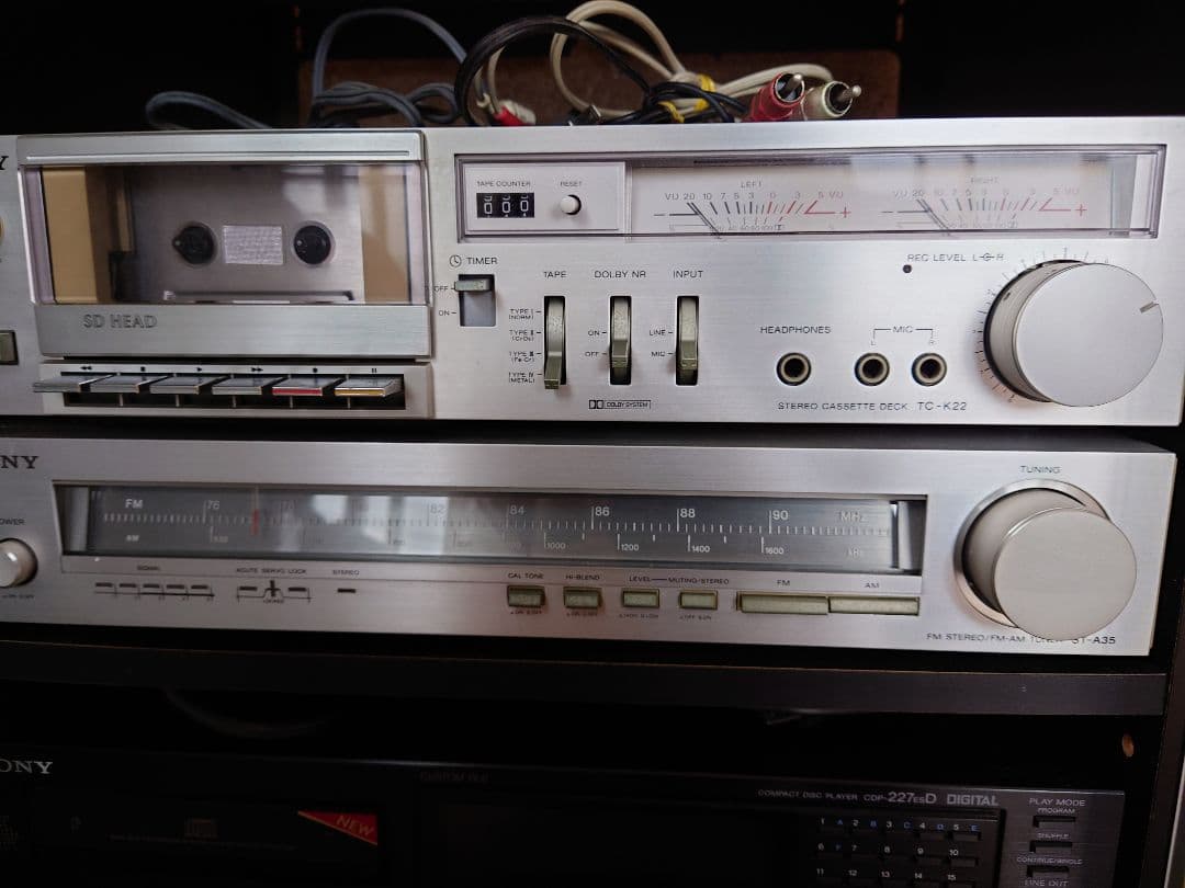 sony 美品　1980年代オーディオセット