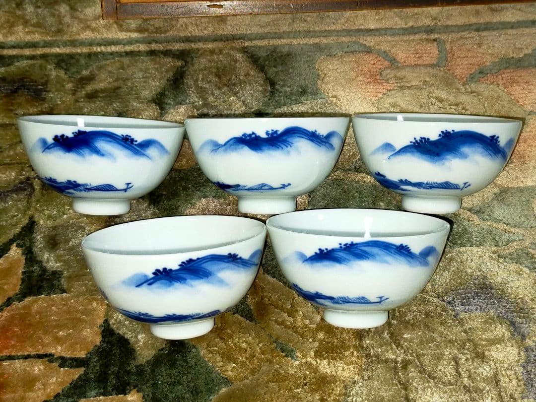 ♥清水♥道年♥煎茶器♥セット♥共箱付き　湯呑み　湯飲み　急須　湯冷まし