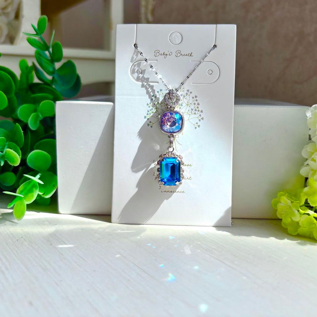マーメイド２点お纏めページSWAROVSKIペンダント✩.*˚ブレスレット