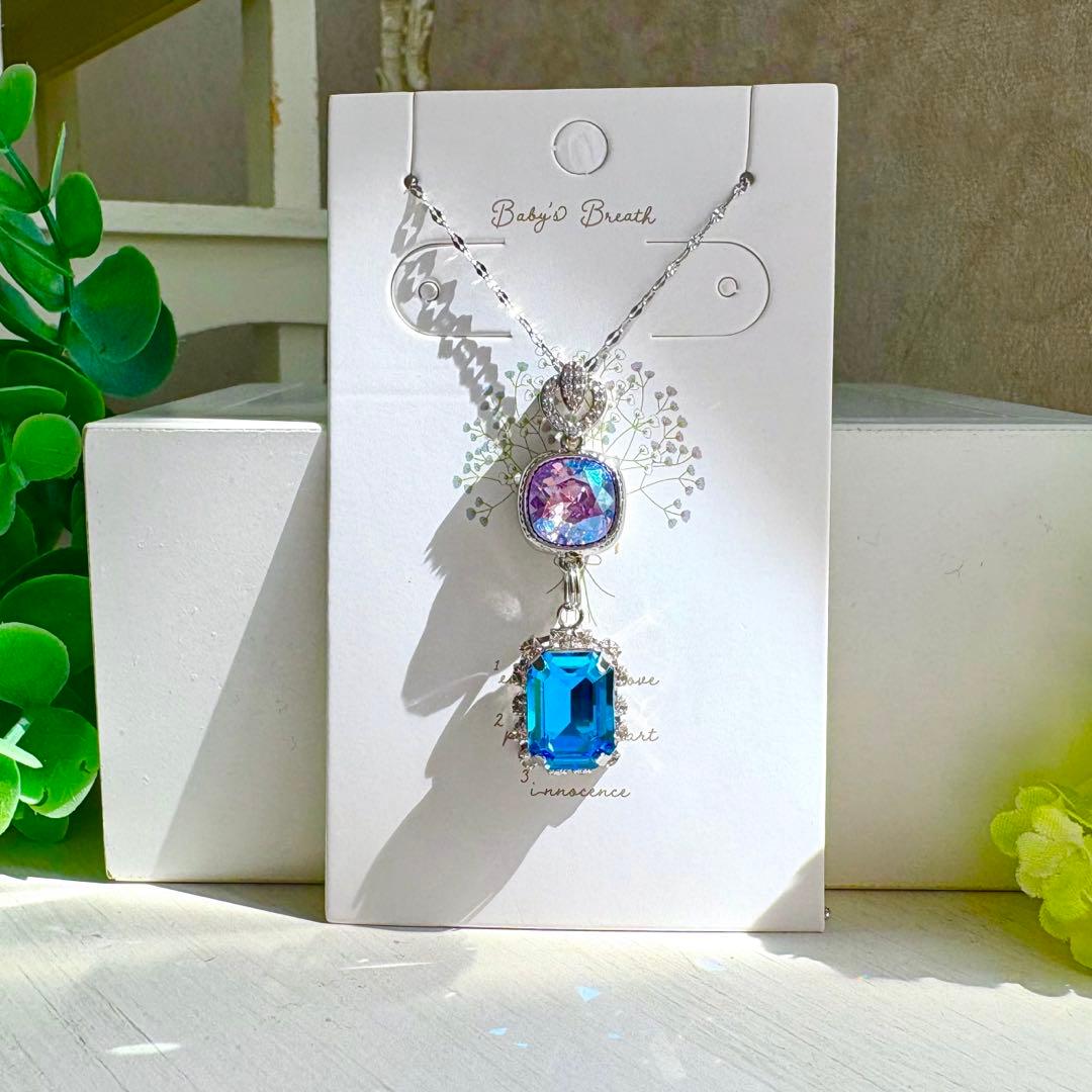 マーメイド２点お纏めページSWAROVSKIペンダント✩.*˚ブレスレット