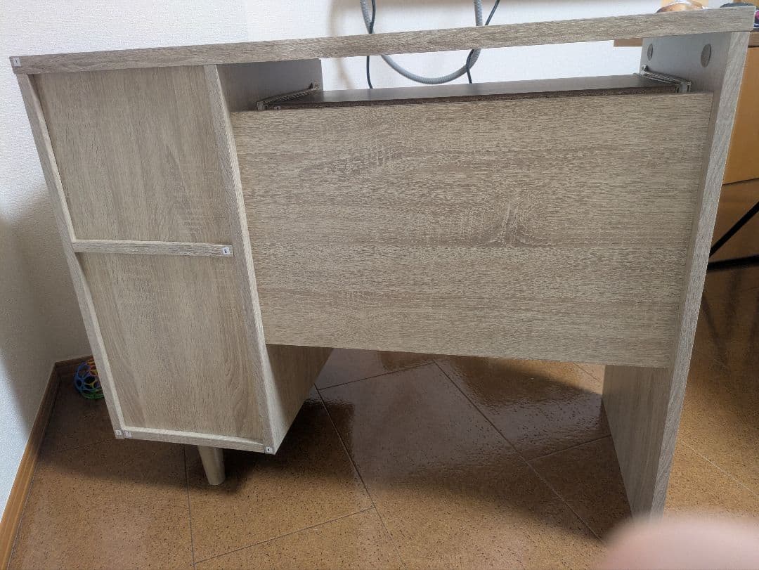 LOWYA パソコンデスク 幅90cm 奥行45cm