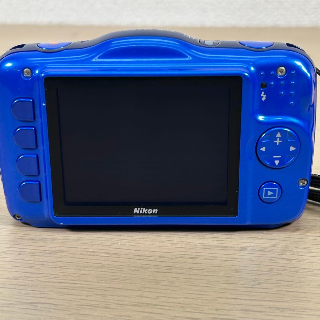 NIkon COOLPIX S32 防水デジタルカメラ ブルー B352
