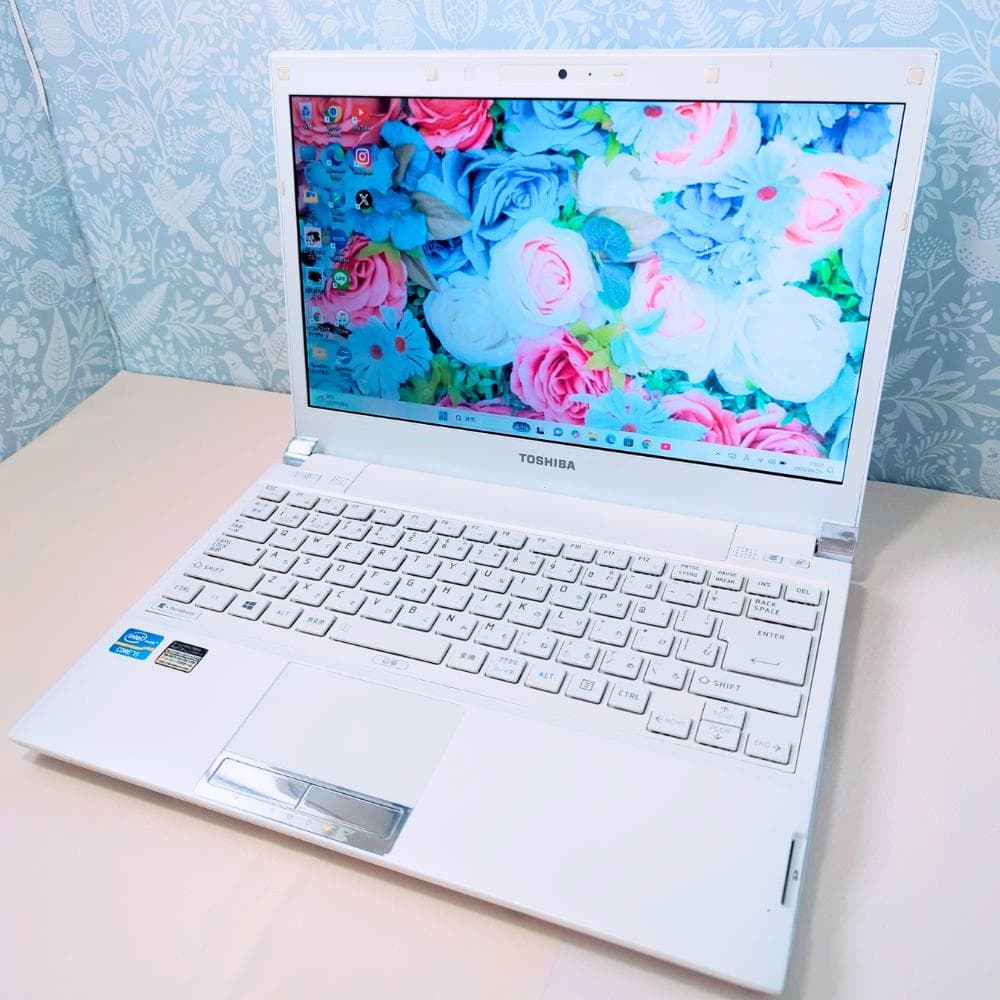 【訳アリ特価】ノートパソコン　Win１１✨dynabook✨白✨i5✨練習にも〇
