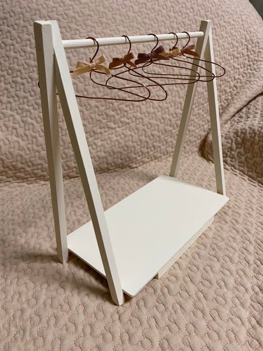 ハンドメイド　ドール　ハンガー ラック　ソランちゃん