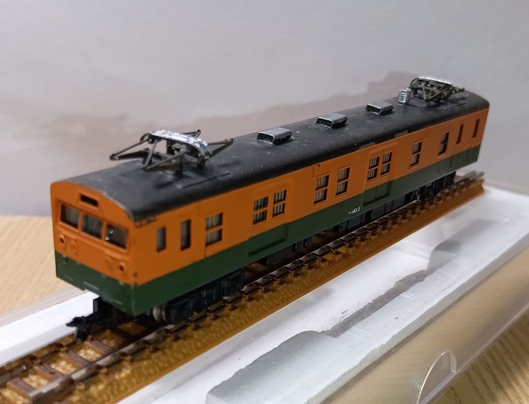 【レア】Nゲージ クモニ143 「貨物電車」M車【湘南色】⑧E