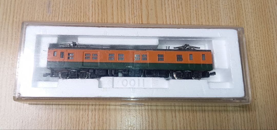 【レア】Nゲージ クモニ143 「貨物電車」M車【湘南色】⑧E