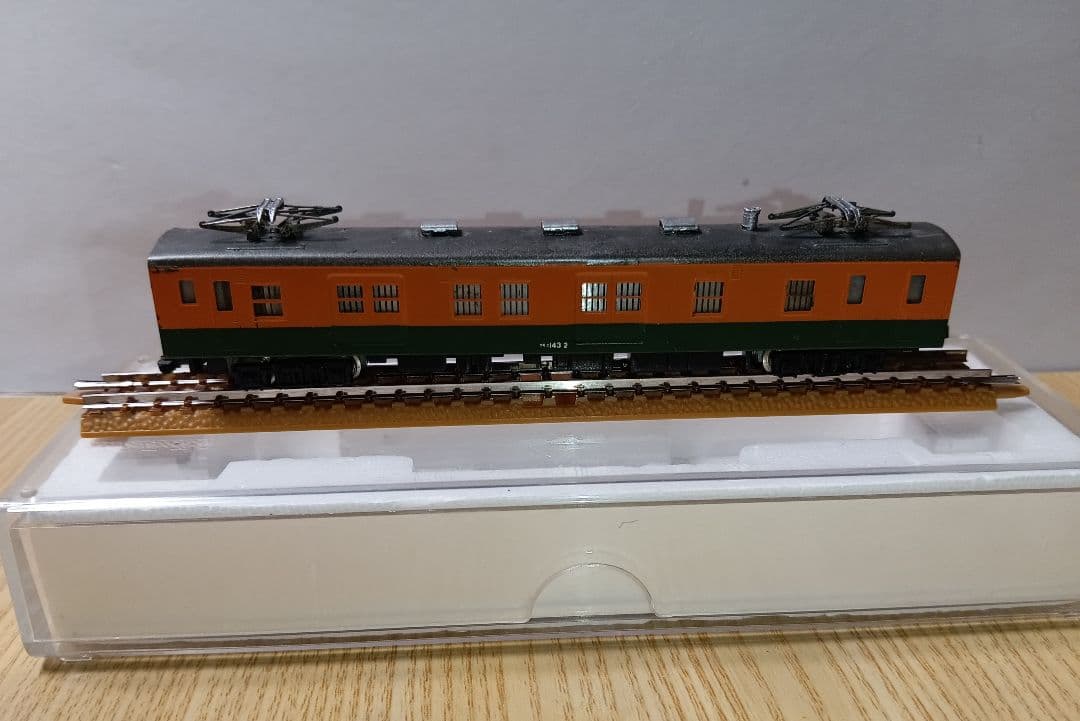 【レア】Nゲージ クモニ143 「貨物電車」M車【湘南色】⑧E