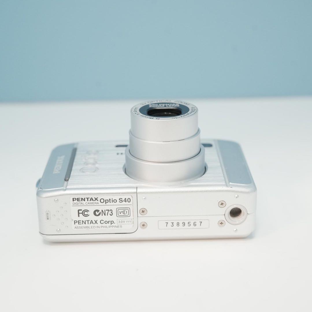 PENTAX Optio S40 デジカメ スマホ転送OK a5048