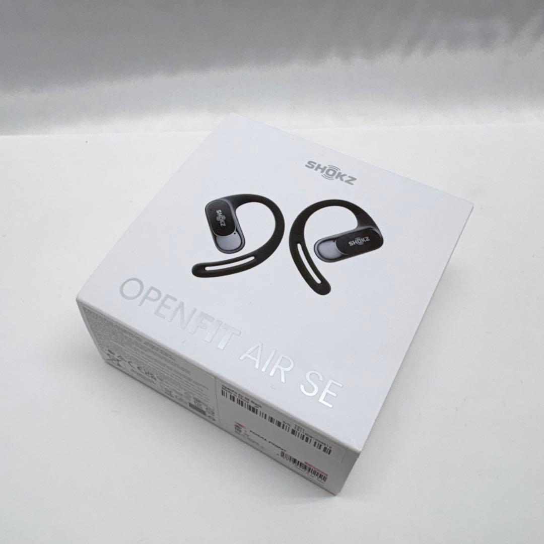 ①SHOKZ OpenFit Air SE オープンイヤー型 イヤホン 防水