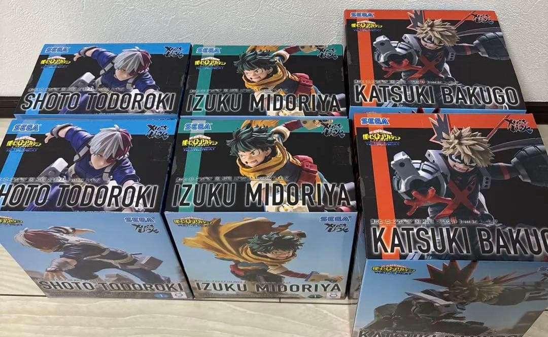 僕のヒーローアカデミア XrossLink 緑谷出久 爆豪勝己 轟焦凍