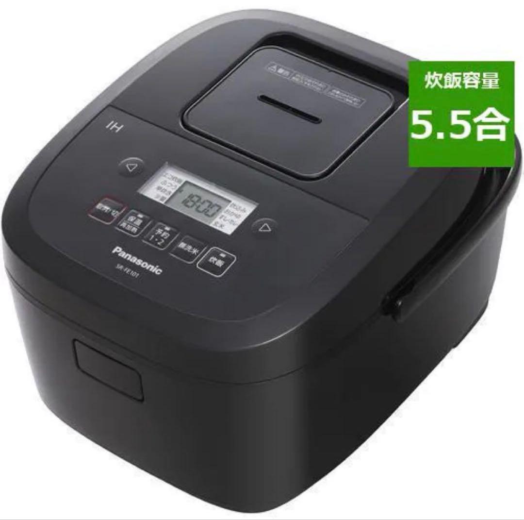 美中古 パナソニック5.5合炊IH ジャー炊飯器 SR-FE101