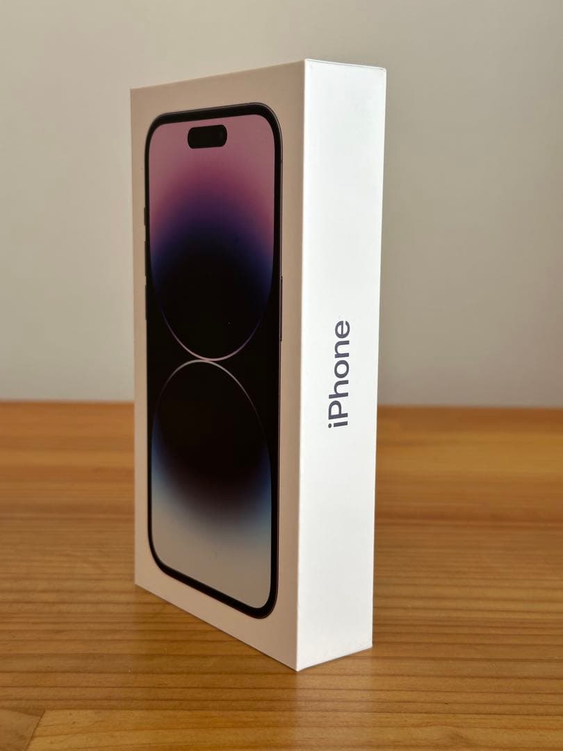 【美品】iPhone14プロ 本体 ディープパープル 256GB SIMフリー