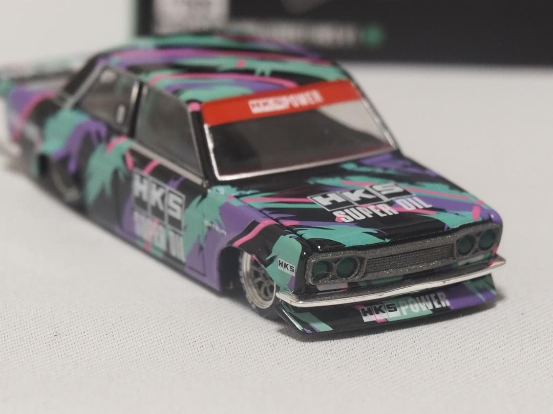 ミニカー MINI GT KAIDO HOUSE DATSUN HKS ADVAN