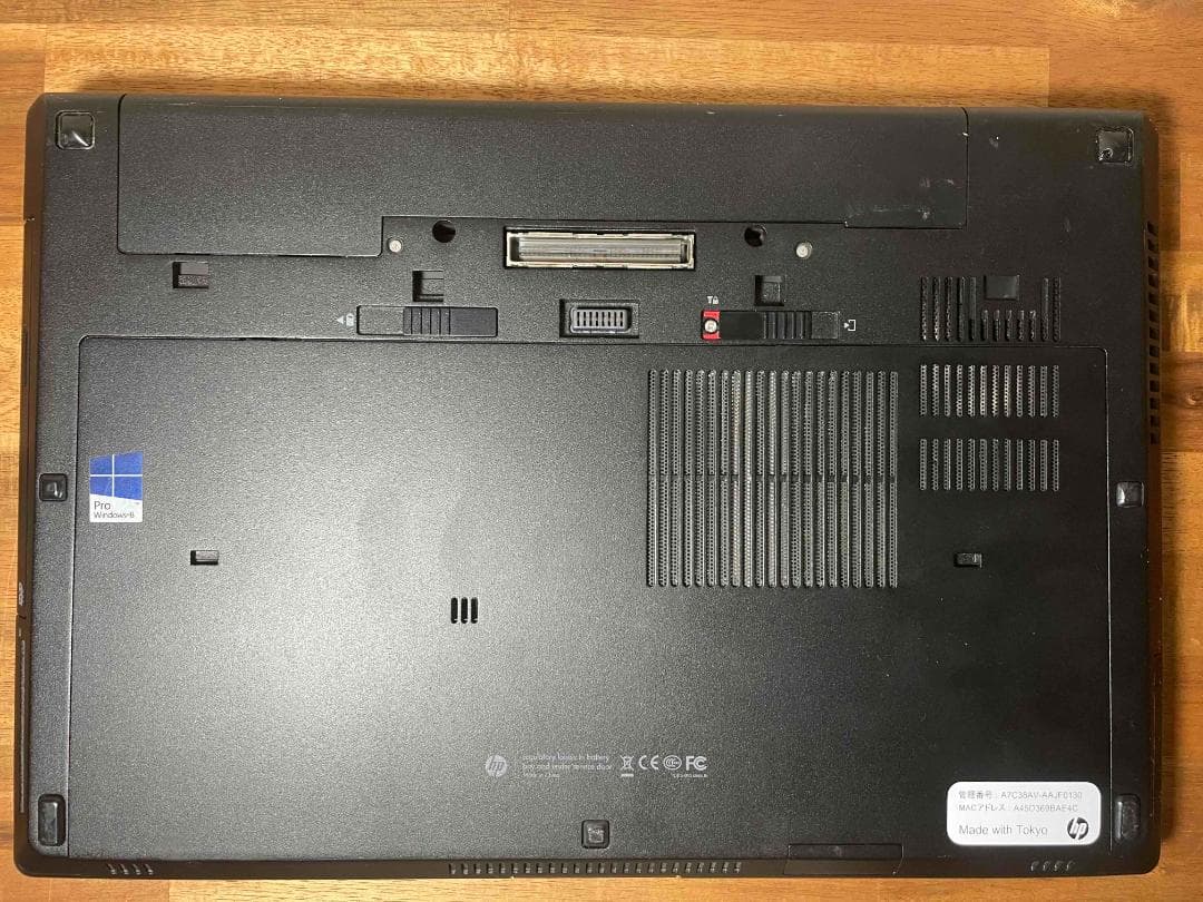 Win11 HP EliteBook メモリ16GB 新品SSD240GB