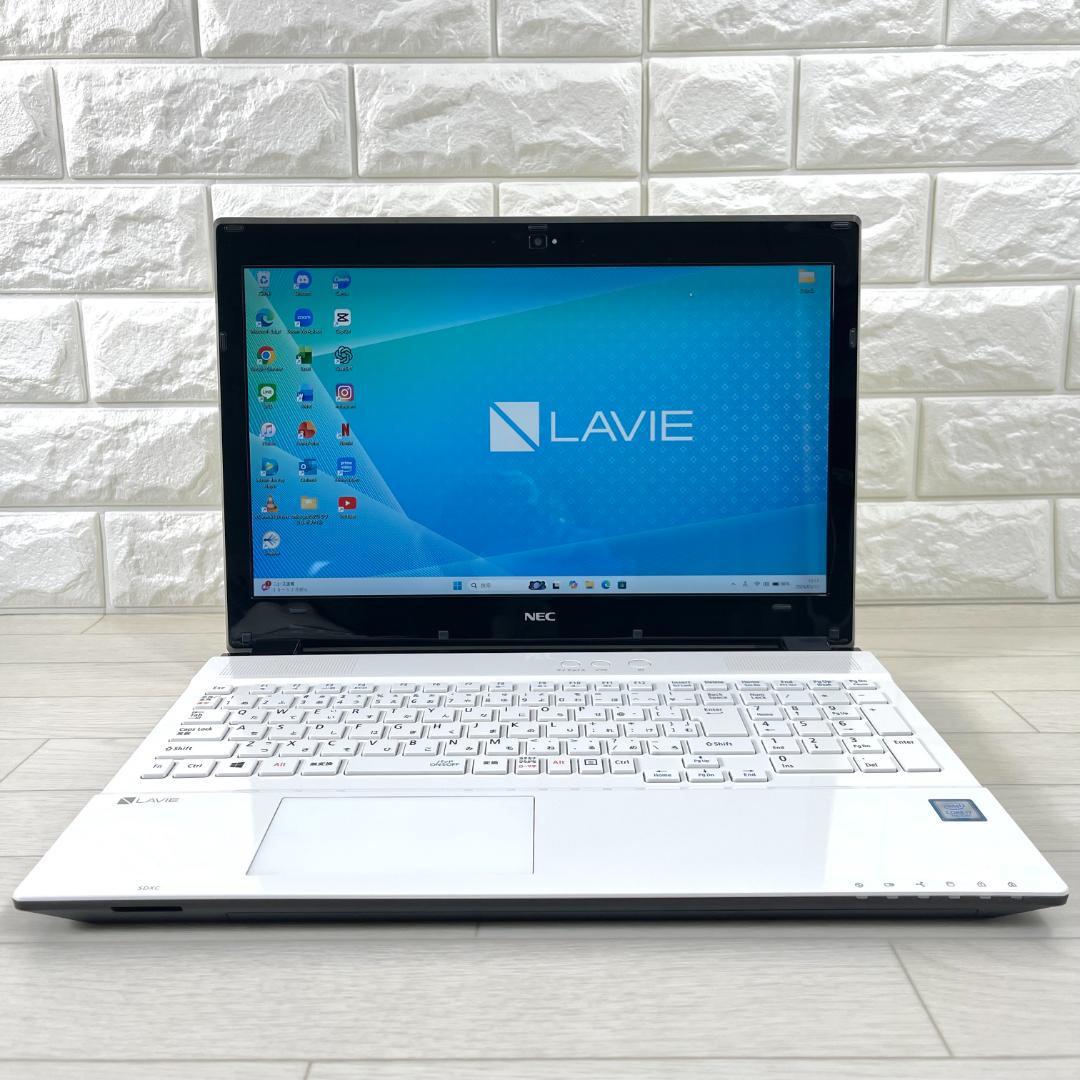 NEC i7 新品SSD512 メモリ8 Windows11 ノートパソコン