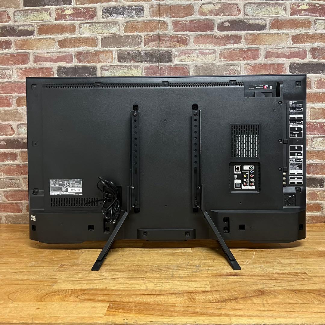 SONY 43V型 4K 液晶テレビBRAVIA KJ-43X8500C