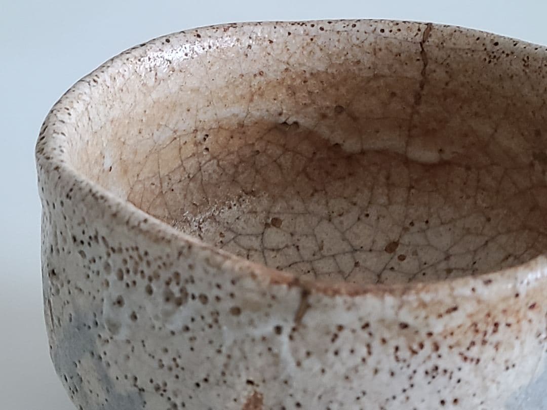 絵志野茶碗