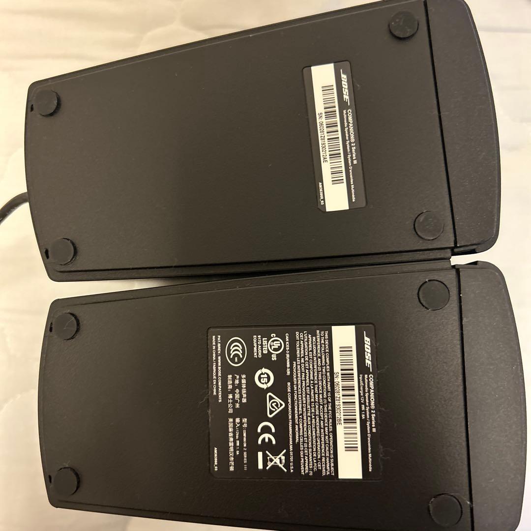 PCスピーカー BOSE COMPANION2 SERIES 3 BK