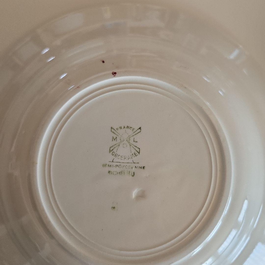 め*ぐ様 ムーラン・デ・ルー・リシュリューモデル　深皿　ヴィンテージ　フランス