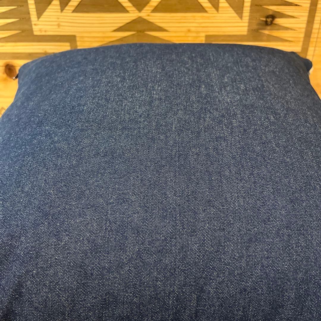 ピノページ ペンドルトン クッションカバー リメイク タオル 新品 デニム